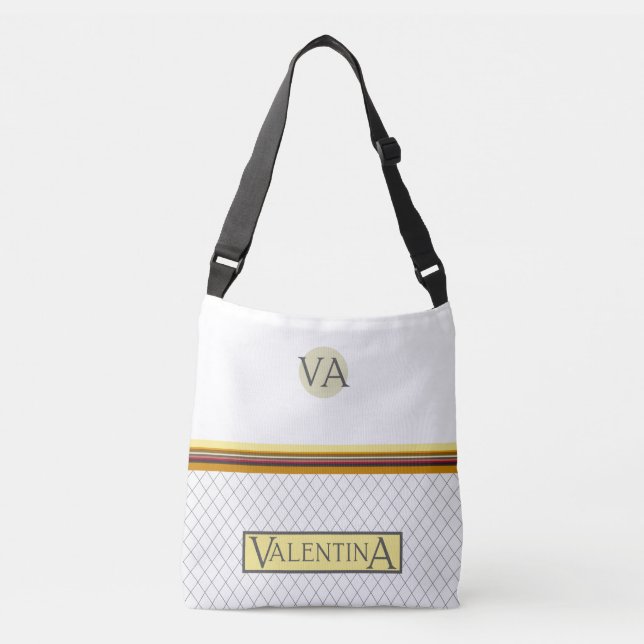 Bolso Cruzado VA Valentina elegante en la banda (Anverso)