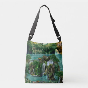 Bolso Cruzado Vacaciones en el mágico lago Fantasy