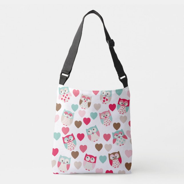 Bolso Cruzado Valentine Owl (Anverso)