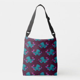 Bolso Cruzado Valentine's Octopus and Hearts