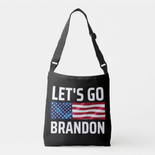Bolso Cruzado vamos brandon vamos brandon vamos brandon