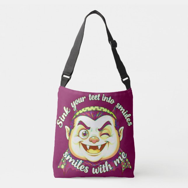 Bolso Cruzado vampiro lindo (Anverso)