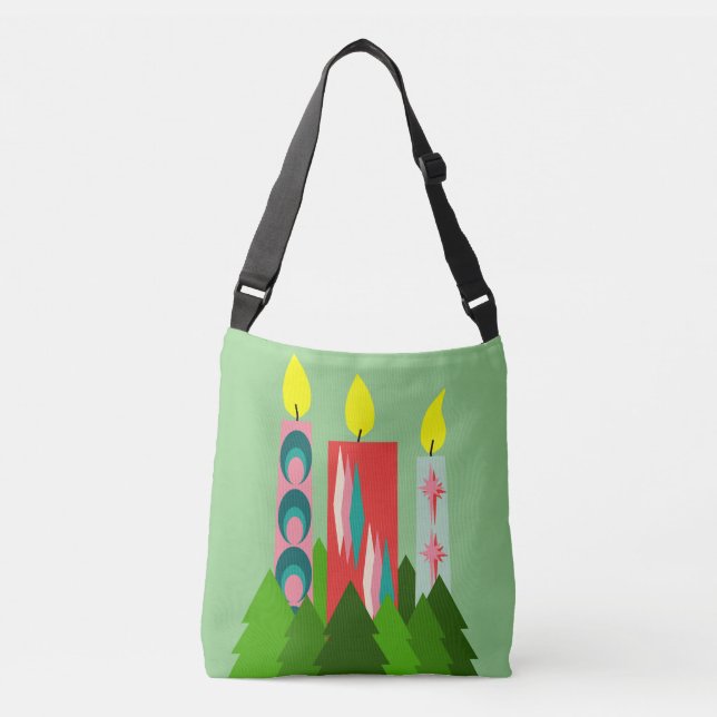 Bolso Cruzado Velas navidades (Anverso)
