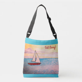 Bolso Cruzado Velero Rojo- ¡Navega!