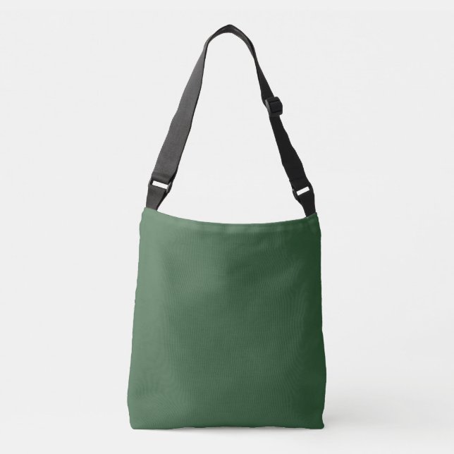 Bolso Cruzado Verde Cazador (Anverso)