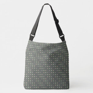 Bolso Cruzado Verde, rosa, púrpura, azul