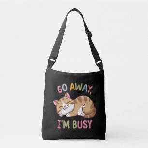 Bolso Cruzado Vete, estoy ocupado
