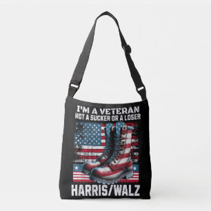 Bolso Cruzado Veterano De Las Elecciones De Harris Walz 2024
