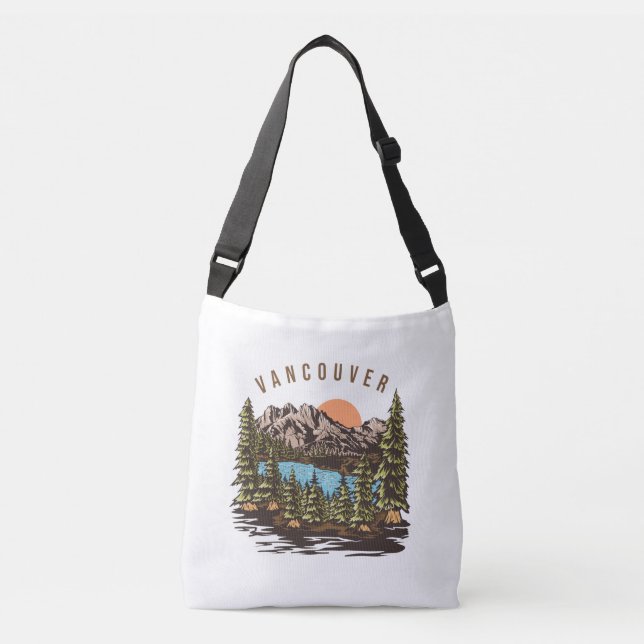 Bolso Cruzado Viaje de aventuras Bossica Crossbody Tote Bag (Anverso)