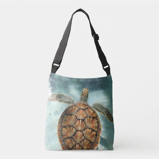 Bolso Cruzado Vida marina (Anverso)