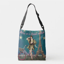 Bolso Cruzado Vidas En Un Mundo De Sueño, El Arte Alterado Funky