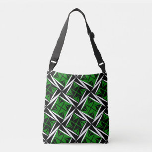 Bolso Cruzado Vientos sagrados en verde