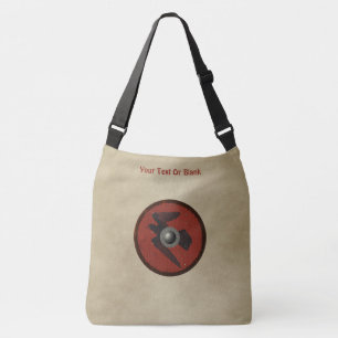 Bolso Cruzado Viking Raven Shield