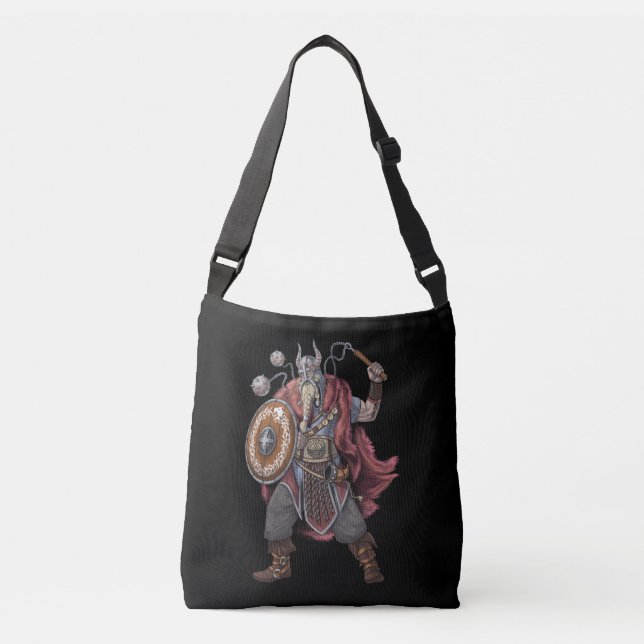 Bolso Cruzado Viking Warrior (Anverso)