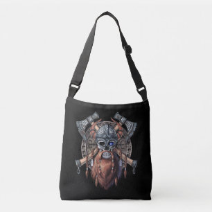 Bolso Cruzado Viking Warrior Skull