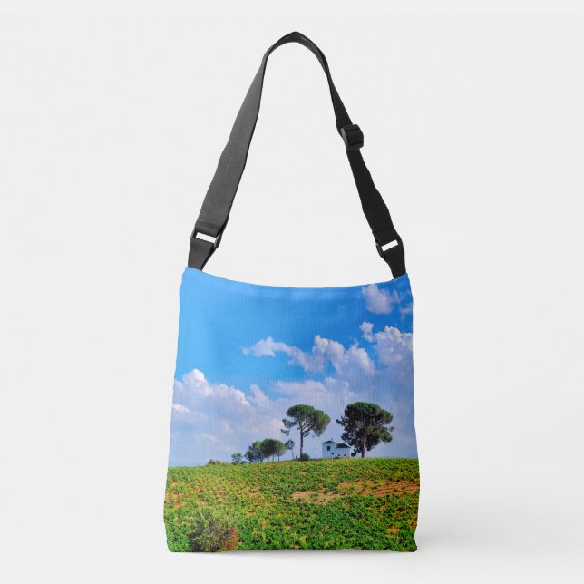 Bolso Cruzado Viña de Los Pinos (Anverso)