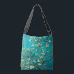 Bolso Cruzado Vincent Van Gogh Blossoming Almond Tree Floral Art<br><div class="desc">Vincent Van Gogh Blossoming Almond Tree Vintage Floral Art Blossoming Almond Tree es un cuadro de 1890 del artista holandés post-impresionista Vincent van Gogh. Almond Blossoms es un grupo de varios cuadros de 1888 y 1890 de Vincent van Gogh en Arles y Saint-Rémy, al sur de Francia, de almendros florecientes....</div>