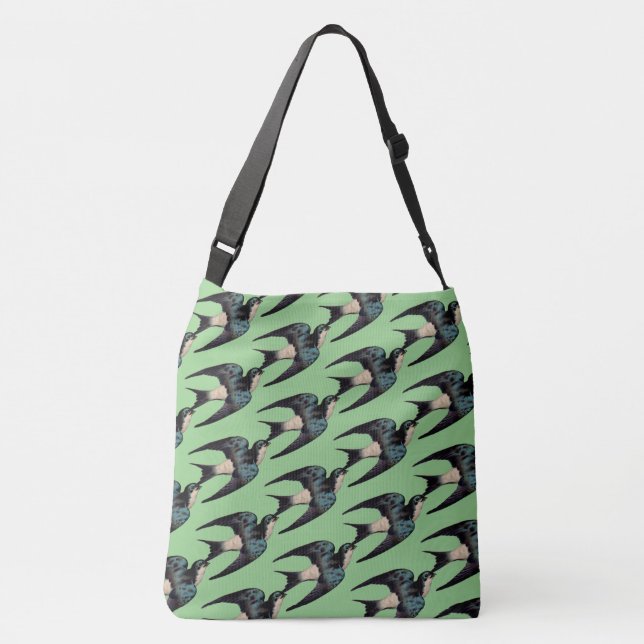 Bolso Cruzado Vintage Blackbird (Reverso)