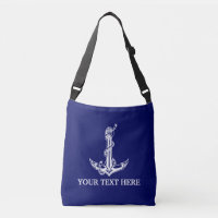 Vintage Nautical Anchor Rope Tu Texto Aquí