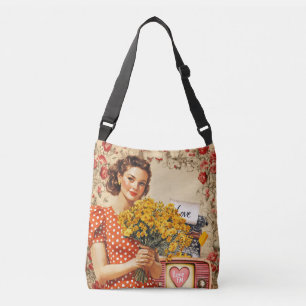Bolso Cruzado Vintage Retro Lady Valentine