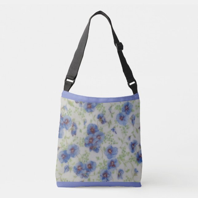Bolso Cruzado Violeta Silvestre (Anverso)
