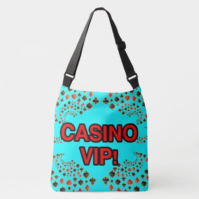Bolso Cruzado VIP de CASINO diseñado por CBDOilPrincess (Anverso)