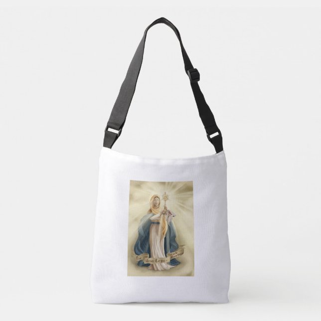 Bolso Cruzado Virgen Maria (Anverso)