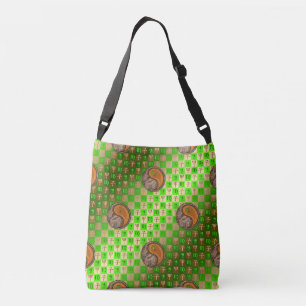 Bolso Cruzado Virgo & Rata de Madera