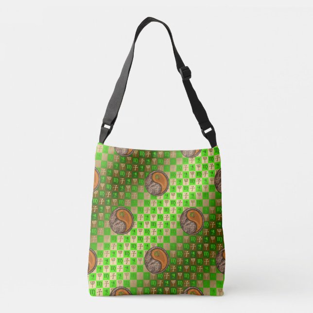 Bolso Cruzado Virgo & Rata de Madera (Reverso)
