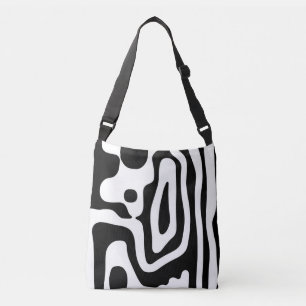Bolso Cruzado Vise Grip: Resumen en blanco y negro
