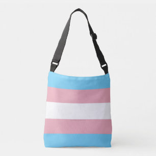 Bolso Cruzado Visibilidad de la bandera del orgullo transgénero