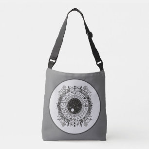 Bolso Cruzado Visiones estrelladas: Zodiaco elegante y celestial