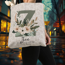 Bolso Cruzado Vitalidad Vibrante de Zoe - Monograma Floral Boho