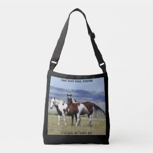 Bolso Cruzado Wakinyan y el Chica indio Tote Bag