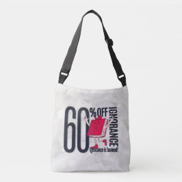 Bolso Cruzado Whimsical Ignorance Is Banned Educational 