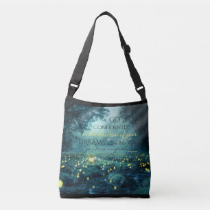 Bolso Cruzado Whimsical Inspirando Dreams Cita
