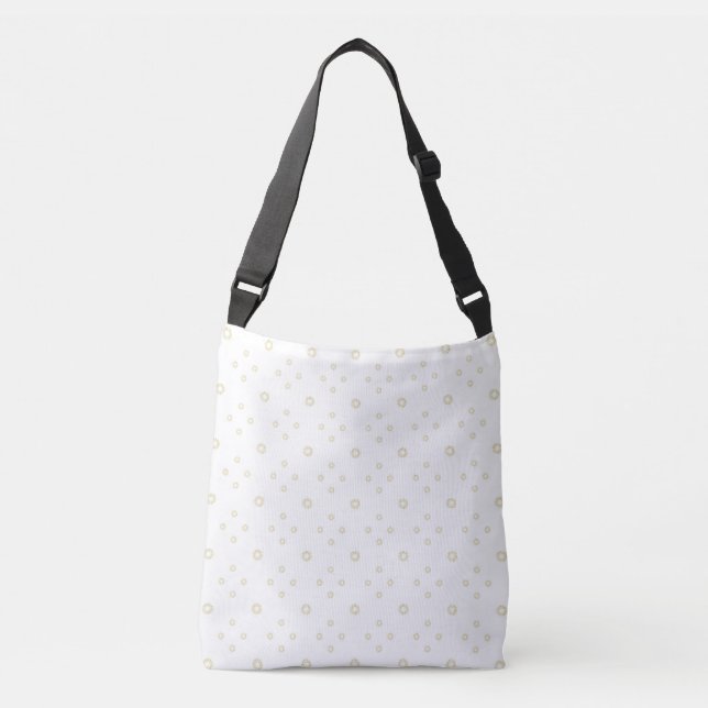 Bolso Cruzado White | Golden Zinnia Sun (Anverso)