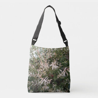 Bolso Cruzado White Wildflower Botanical Tote Bag