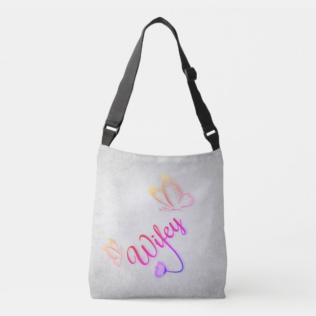 Bolso Cruzado Wifey - Rainbow Color Mix Edition (Anverso)