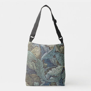 Bolso Cruzado William Morris Acanthus Sage Flor Floral Botánica