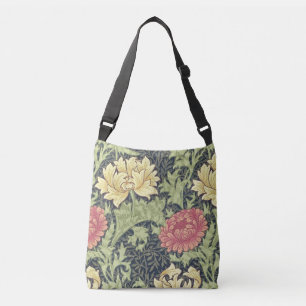 Bolso Cruzado William Morris Chrysanthemum Vintage Floral Art