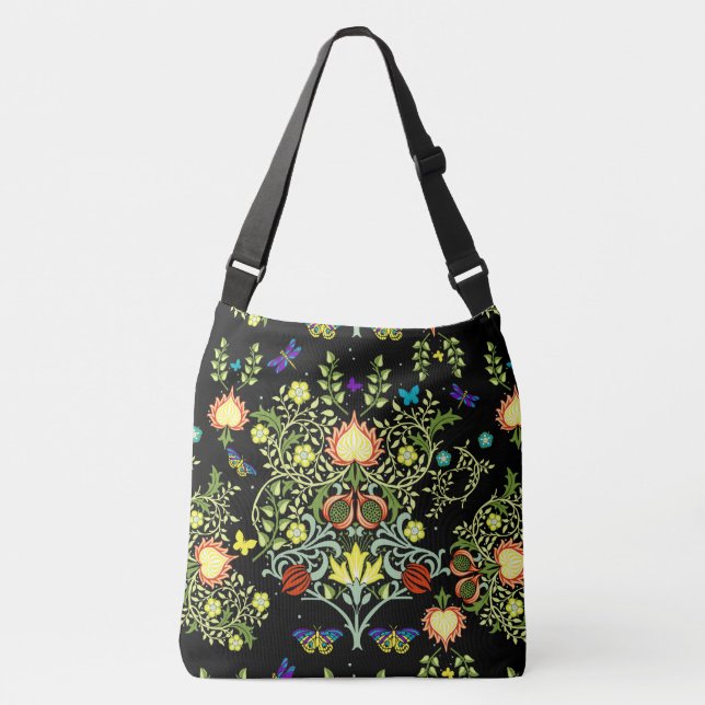 Bolso Cruzado William Morris floral (Anverso)