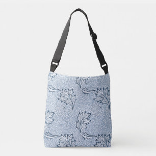 Bolso Cruzado William Morris Floral en Azul