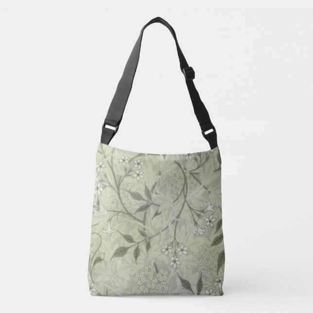 Bolso Cruzado William Morris Jasmine Botanical (Anverso)