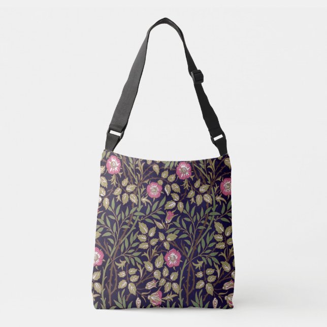 Bolso Cruzado William Morris Sweet Briar Floral Art Nouveau (Anverso)