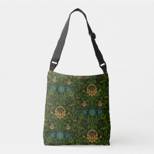 Bolso Cruzado William Morris Violet y Columbine