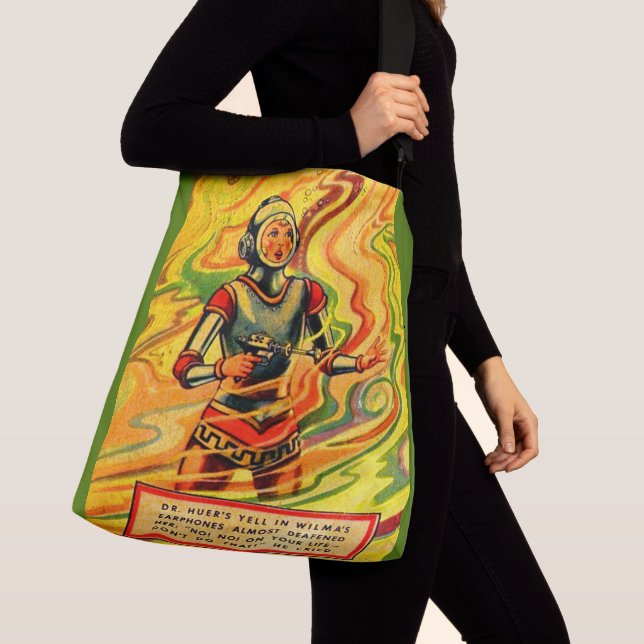 Bolso Cruzado Wilma Deering, comic de Buck Rogers de los años 30 (Detalle)