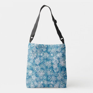 BOLSO CRUZADO WINTER WHITE AND BLUE