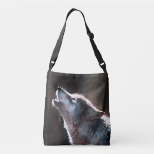 Bolso Cruzado Wolf Howling Lone Wolf