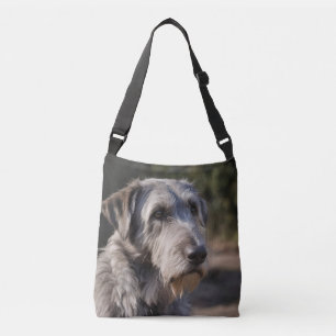 Bolso Cruzado Wolfhound Irlandés No Me Divirto,